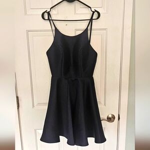 Alyce Paris - Navy Blue Dress - Size 2